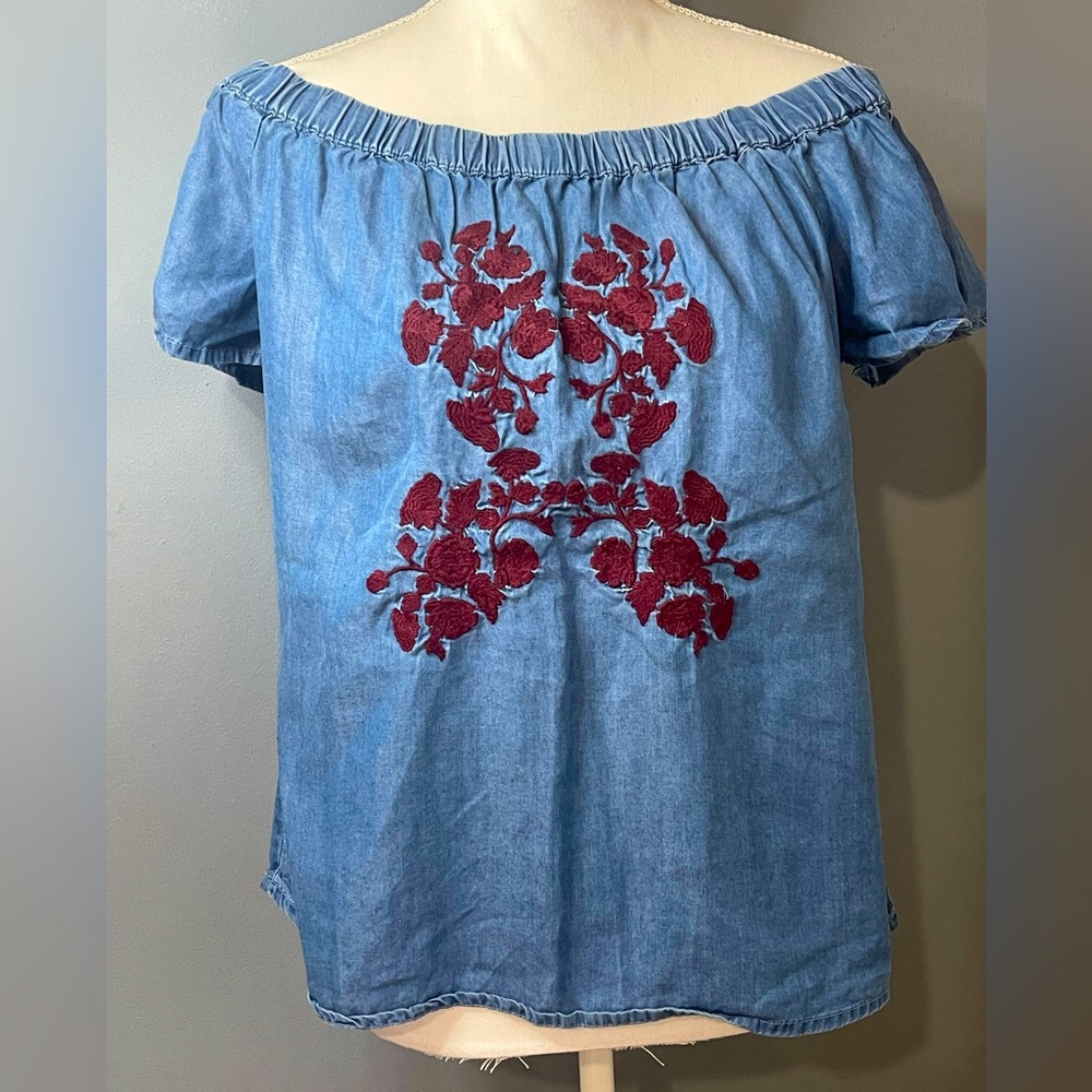 Denim top - Picture 2 of 6